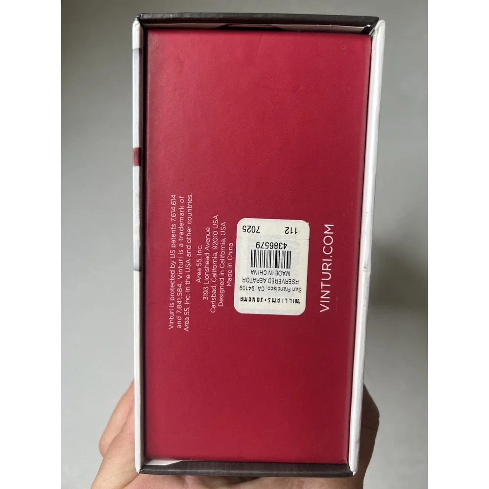 Vinturi Reserve Red Wine Aerator Tower‎ Set Wine Home Party Event Accessory